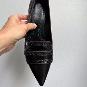 Tory Burch Kitten Heels- Black Size 8